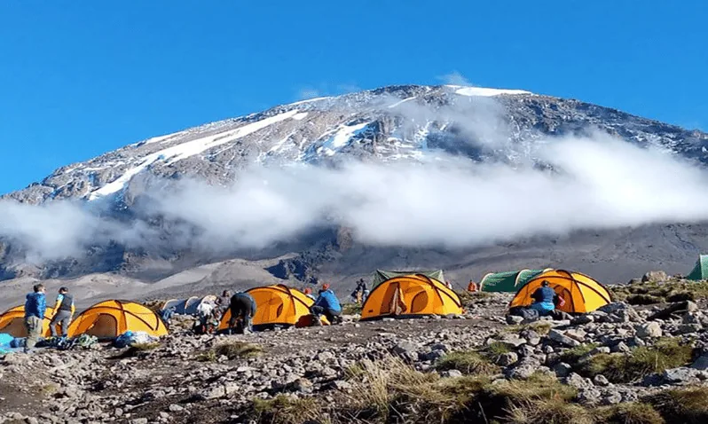 Kilimanjaro climbing photo from 7 Days Lemosho Route