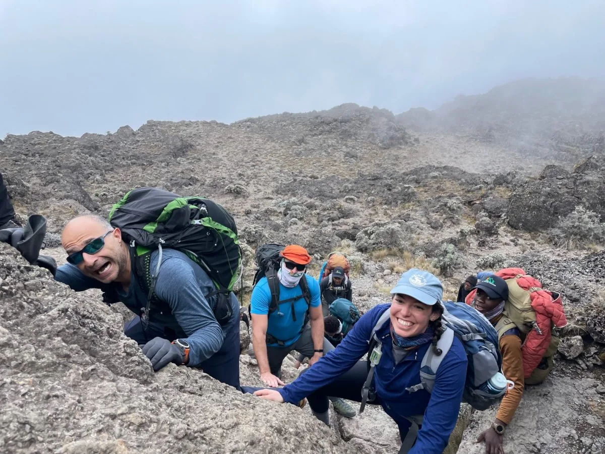 Kilimanjaro climbing photo from 7 Days Lemosho Route