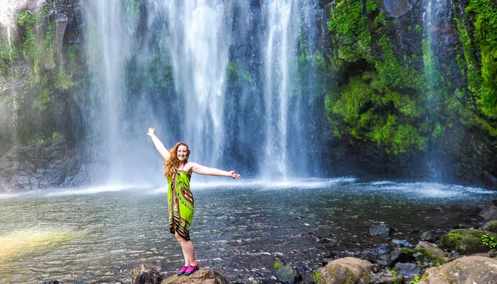 Waterfall hike near Moshi, Tanzania